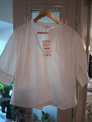 Zara shirt new, white, size small