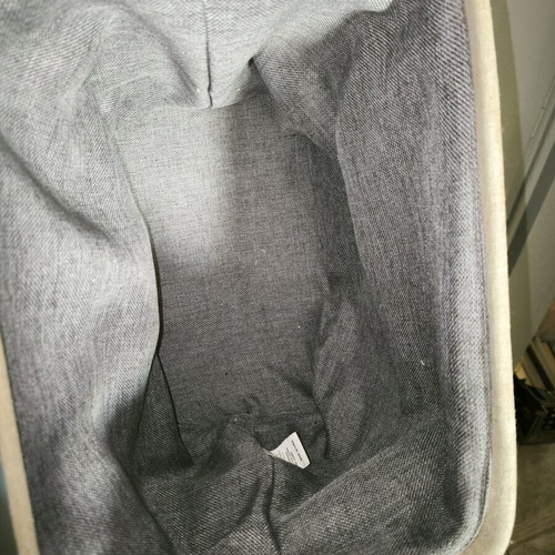 Home Decor fabric laundry basket like new