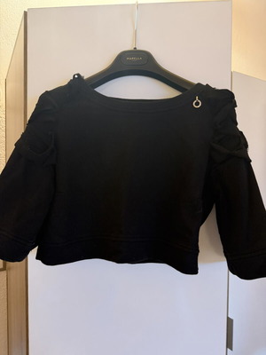Relish μαύρο cropped φούτερ, μέγεθος S