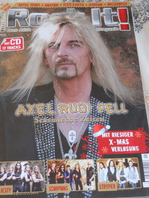 Rock It! Nr. 79 01/2014 German hard rock metal magazine used with CD
