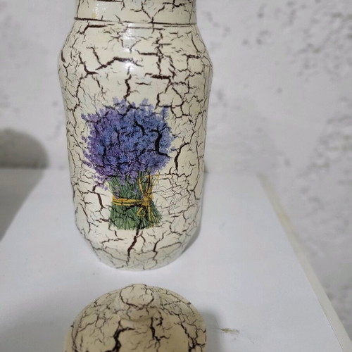 Decoupage vase new