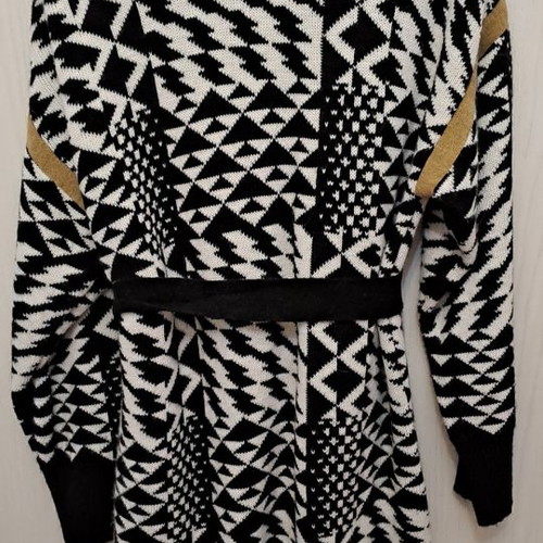 Aggel knitwear long cardigan new, multicolor