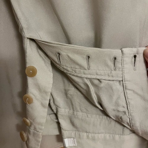 Mango pants like new, beige color, size S