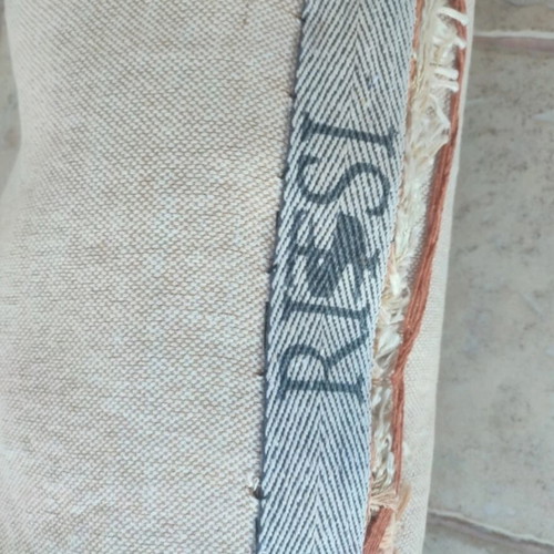 Shaggy Rissi rug used, 300cm x 200cm, earth tones