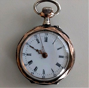Παλιό γυναικείο ρολόι τσέπης κουρδιστό