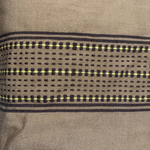 Woven blanket new, all-wool on the loom