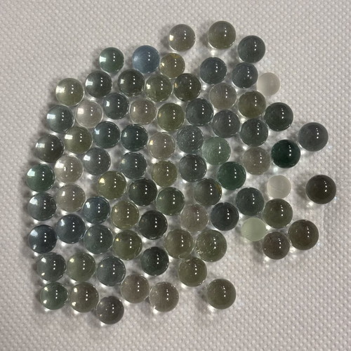 Marbles set of 77 from alcoholic beverage bottles, like new