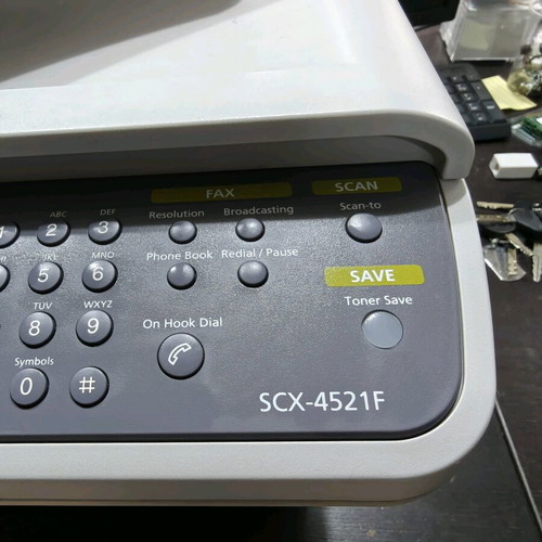 Samsung SCX-4521F multifunction printer used for spare parts