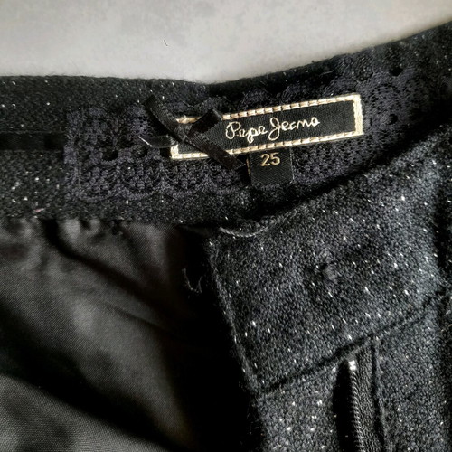 Pepe Jeans Y2K shorts used, black, size XXS