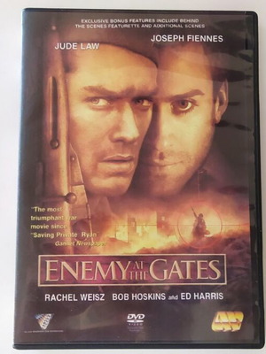 Enemy at the Gates DVD like new, action with subtitles