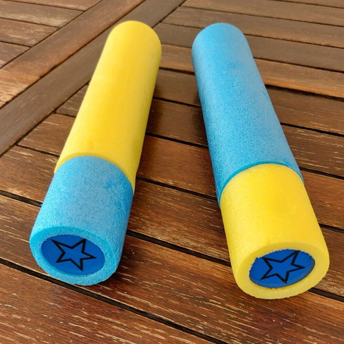 Water Guns used, set of 2, 25cm length