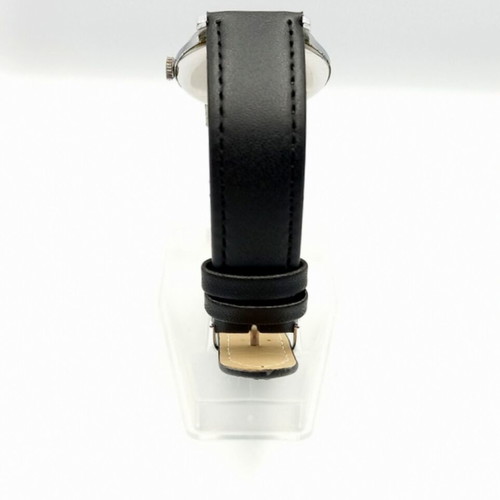 Technos mechanical wristwatch like new unisex, black and white