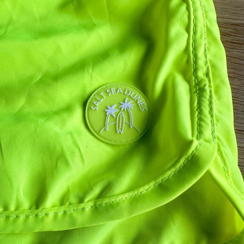 Zara kids/teens swimwear yellow fluorescent, new, size 13/14