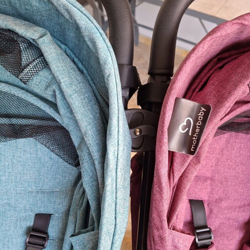 Mother Baby Two Bebe Divisible Twin Stroller like new
