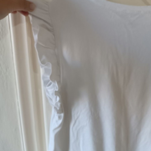 Cento Fashion sleeveless blouse white size L/XL like new