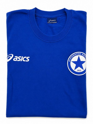 Asics Atromitos Athens Training T-shirt sleeveless, like new, cotton, size L