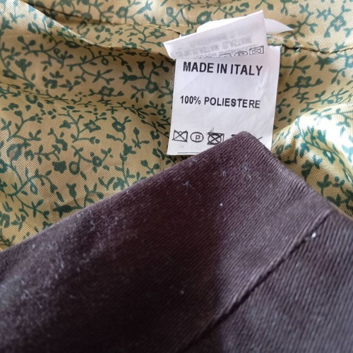 "NO NAME Athens" Mid-Length Military Chic Style Jacket like new, brown