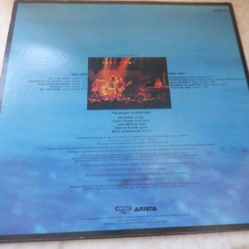 Gillan Mr.Universe LP rare, like new, English pressing, rock