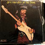  Δίσκος Βινυλίου Jimi Hendrix – Jimi Hendrix At His Best (Volume 1),Rock,Ψυχεδέλια,Μπλούζ,Ρόκ,Blues, Psychedelic Rock,άψογος ο Δίσκος Μέσα ,vinyl lp record Βινύλιο