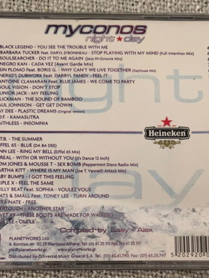 Myconos Night And Day Compilation 2CD used