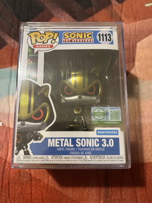 Funko Pop Metal Sonic 3.0 1113 limited edition 5000 pcs like new
