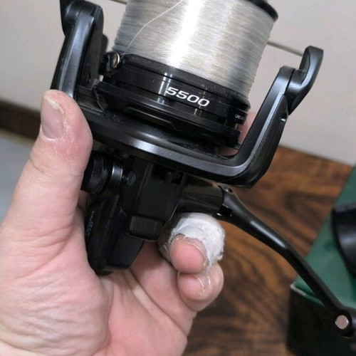 Shimano Ultegra 5500 XTD fishing reel like new with extra MVSpool teflon spool