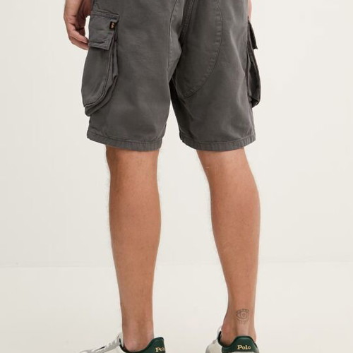 Alpha Industries men's bermuda shorts like new, size 32, grey