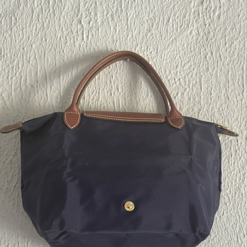 Longchamp blue medium handbag new