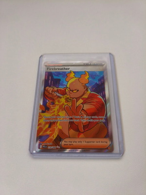 Phantasmal Flames Firebreather 119/094 Ultra Rare Pokemon card