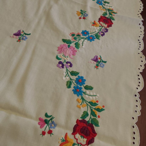 Embroideries used, set of 2, 160 x 65 cm each