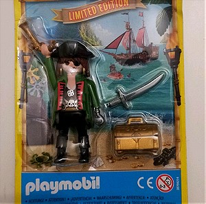 Playmobil Pirate Special Edition Πειρατής Πλέιμομπιλ με σεντούκι - Καινούργιο