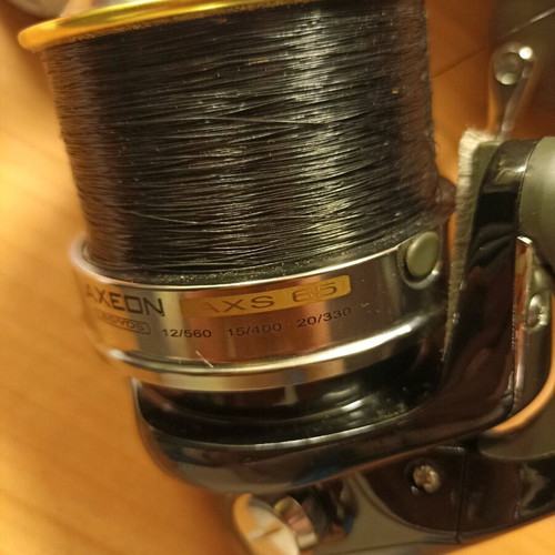 Okuma Axeon AXS 65 fishing reel like new with extra spool