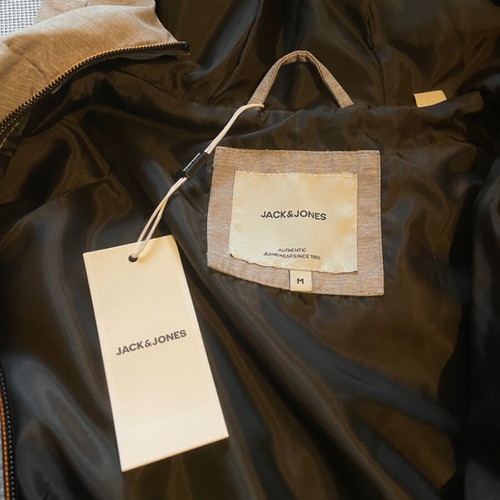 Jack & Jones jacket new, size M, black and gray