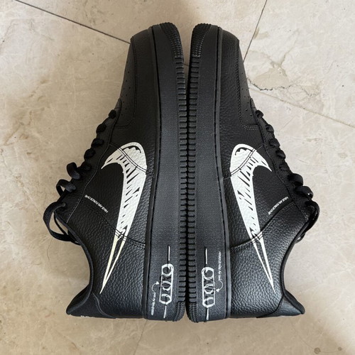 Nike Air Force 1 Low LV8 Utility sneakers size 46 brand new black and white