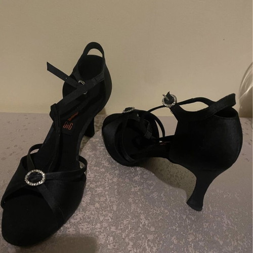 G&G women's Latin dance shoes size 40.5 new, black
