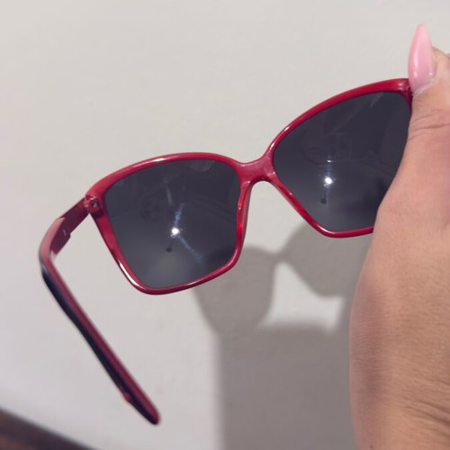 Moschino vintage sunglasses like new, black and red