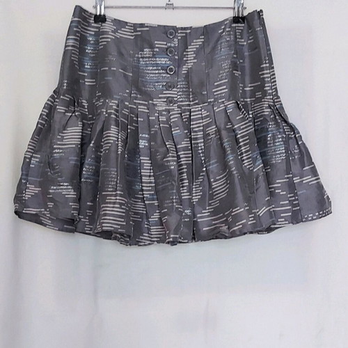 In Wear pleated silk satin skirt like new