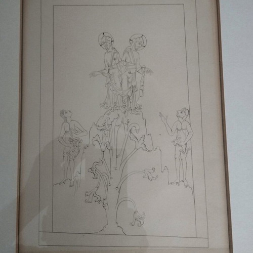 Collectible 1830 Society of Antiquaries of London engravings like new, set of 2