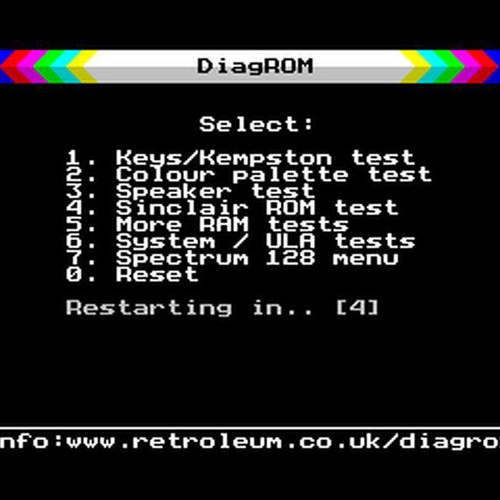 ZX Spectrum Dead Tester 48k/128k/+2 Gray new