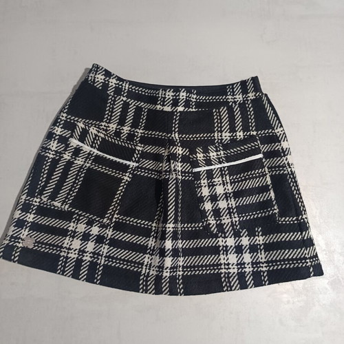 Mini skirt used, black and white, size S by Smash