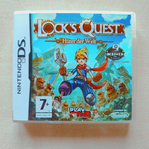 Lock's Quest Nintendo DS used with case and manuals