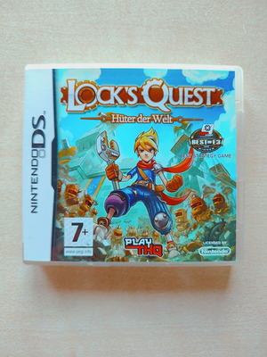 Lock's Quest Nintendo DS used with case and manuals