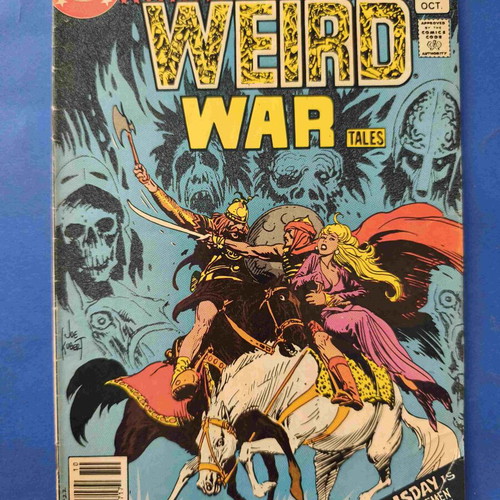 Weird War Tales 92 comic book used, English