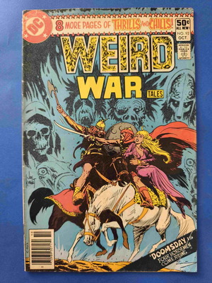 Weird War Tales 92 comic book used, English