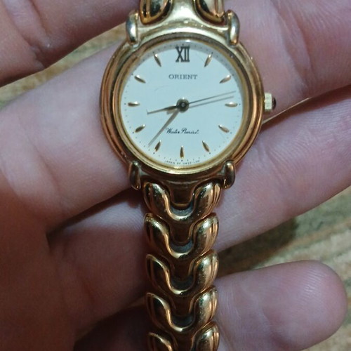 Orient Watch Co. Vintage OWZ2-L00 women's watch used, gold color
