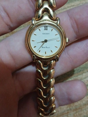 Orient Watch Co. Vintage OWZ2-L00 women's watch used, gold color