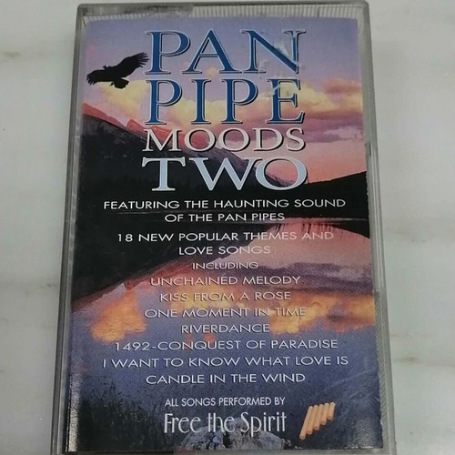 Free the Spirit Pan Pipe Moods Two cassette tape, 1995