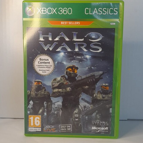 Halo Wars Xbox 360 game, English edition, complete with manual