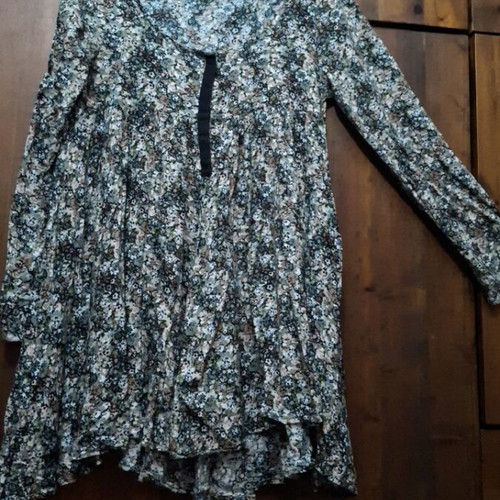 Tunic H&M used, size 36, floral print, loose fit