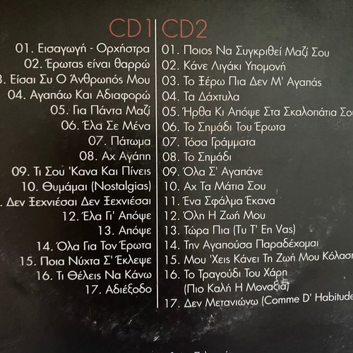 Giannis Parios 3 CD used, laiko